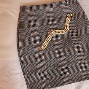 Vintage Plaid Skirt